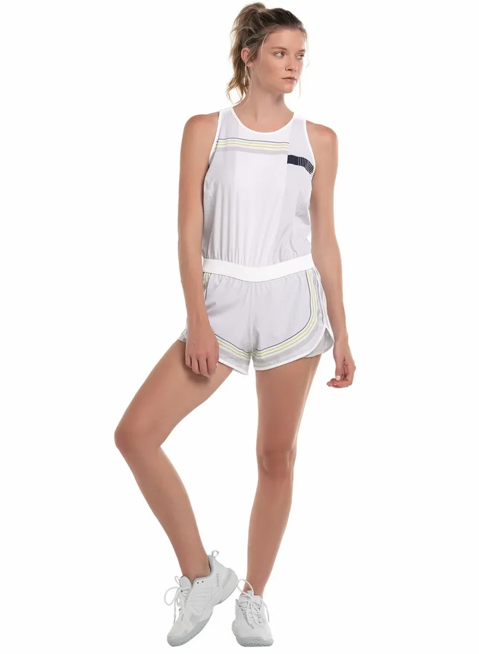 Women KSwiss Tennis COURT ROMPER Meteorite