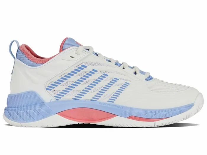Women KSwiss Tennis HYPERCOURT SUPREME 2 Bright Whiteopen Airstrawberry Ice