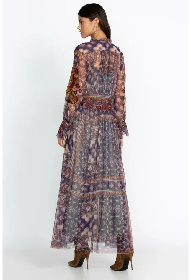 Women Kyler Mesh Dress Toyopa Johnny Was Dresses