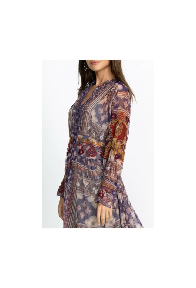 Women Kyler Mesh Dress Toyopa Johnny Was Dresses