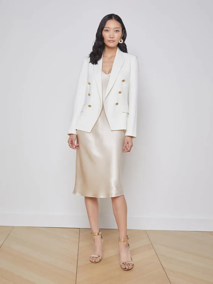Women L039Agence Blazers and Jackets New Kenzie Blazer Ivory Women L039Agence Blazers and Jackets New Kenzie Blazer Ivory