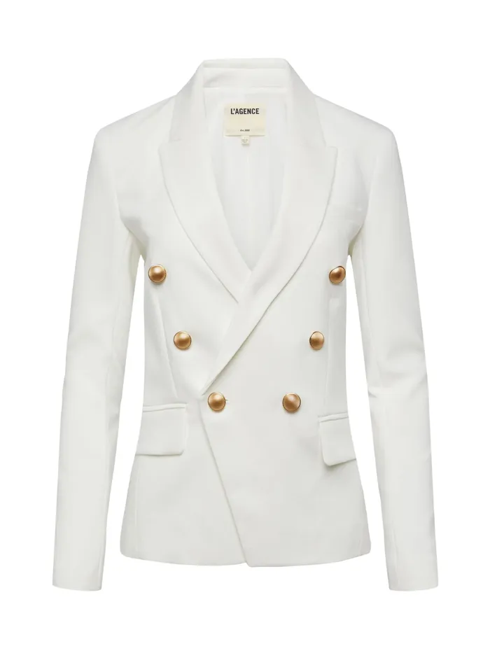 Women L039Agence Blazers and Jackets New Kenzie Blazer Ivory Women L039Agence Blazers and Jackets New Kenzie Blazer Ivory