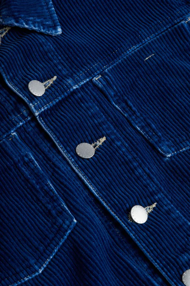 Women L039Agence Blazers and Jackets New Nelly Corduroy Jacket Lapis Blue Women L039Agence Blazers and Jackets New Nelly Corduroy Jacket Lapis Blue