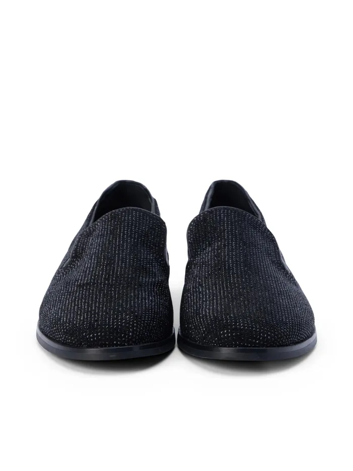 Women L039Agence Flats and Loafers Dominik Crystal Loafer Black Crystal Women L039Agence Flats and Loafers Dominik Crystal Loafer Black Crystal
