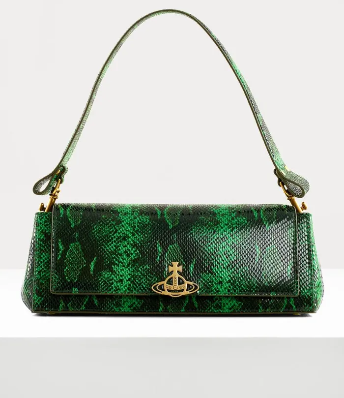Women Large Hazel Handbag Green Vivienne Westwood The Hazel