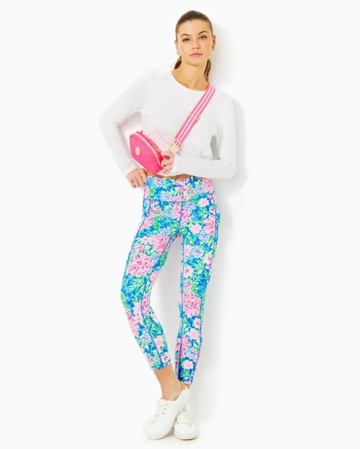 Women Lilly Pulitzer Bottoms UPF 50 Luxletic 24 Multi Spring In Your Step