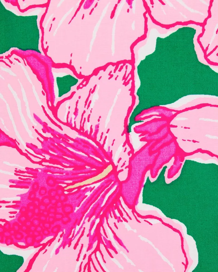 Women Lilly Pulitzer Dresses Mila Stretch Shift Dress Kelly Green Hibis Kiss Women Lilly Pulitzer Dresses Mila Stretch Shift Dress Kelly Green Hibis Kiss