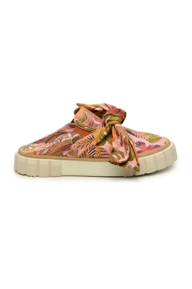 Women Loafers and Mules Farm Rio Summer Dream Mule Sneaker With Bow