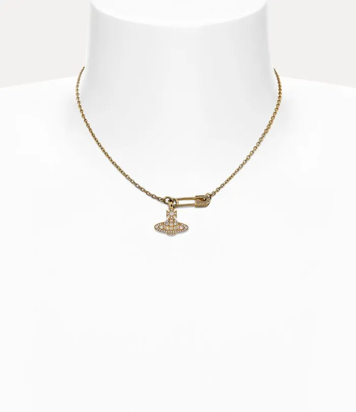 Women Lucrece Pendant Necklace Goldwhitecz Vivienne Westwood Classic Styles Women Lucrece Pendant Necklace Goldwhitecz Vivienne Westwood Classic Styles