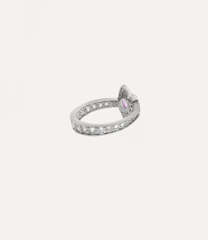 Women Maitena Ring Platinumpinkwhitecz Vivienne Westwood Rings Women Maitena Ring Platinumpinkwhitecz Vivienne Westwood Rings