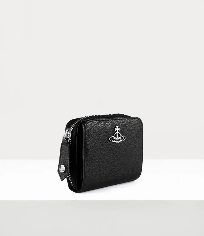 Women Medium Zip Wallet Black Vivienne Westwood Wallets And Purses Women Medium Zip Wallet Black Vivienne Westwood Wallets And Purses