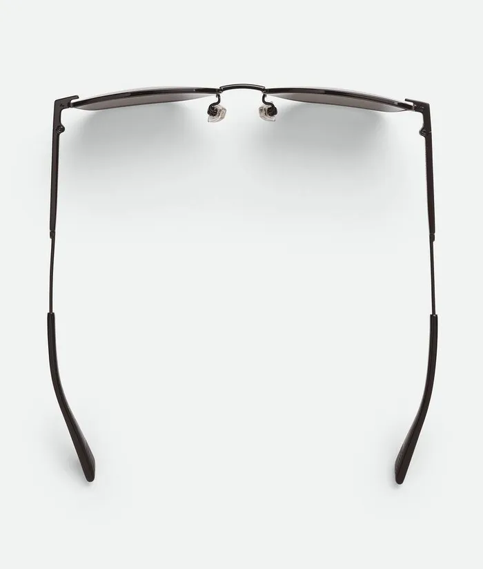 WomenMen Bottega Veneta Sunglasses Classic Square Sunglasses Black Grey