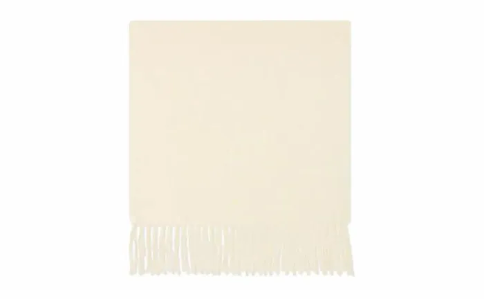 WomenMen Cream Cashmere Scarf Manolo Blahnik Scarves