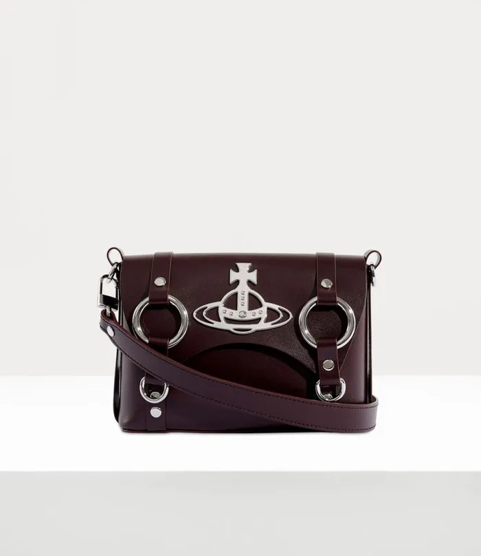 WomenMen Kim Crossbody Bag Brown Vivienne Westwood Crossbody Bags