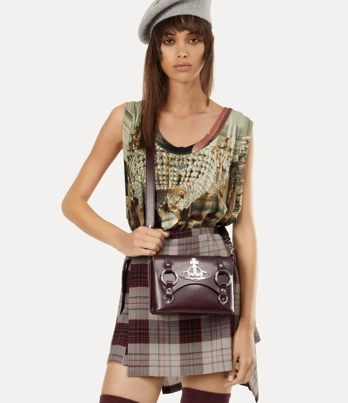WomenMen Kim Crossbody Bag Brown Vivienne Westwood Crossbody Bags WomenMen Kim Crossbody Bag Brown Vivienne Westwood Crossbody Bags