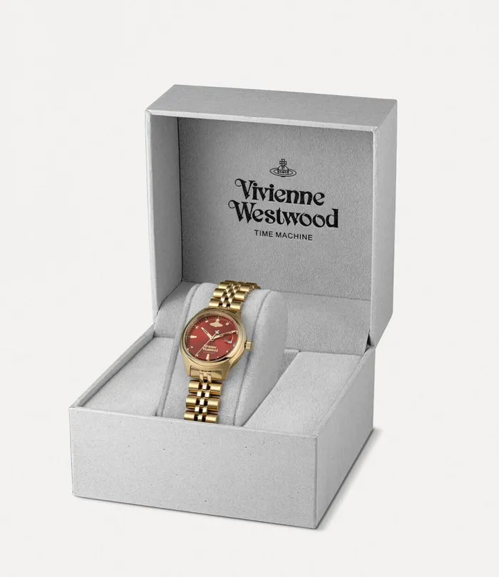 WomenMen Little Camberwell Watch Goldred Vivienne Westwood Watches WomenMen Little Camberwell Watch Goldred Vivienne Westwood Watches