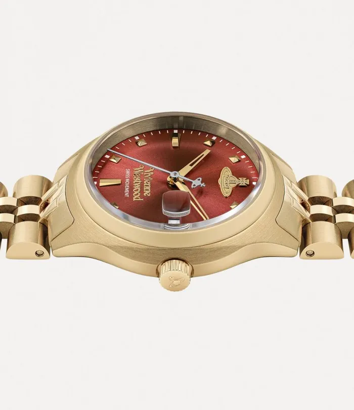 WomenMen Little Camberwell Watch Goldred Vivienne Westwood Watches WomenMen Little Camberwell Watch Goldred Vivienne Westwood Watches