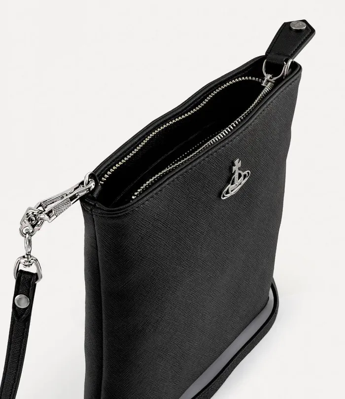 WomenMen New Square Crossbody Black Vivienne Westwood Crossbody Bags WomenMen New Square Crossbody Black Vivienne Westwood Crossbody Bags