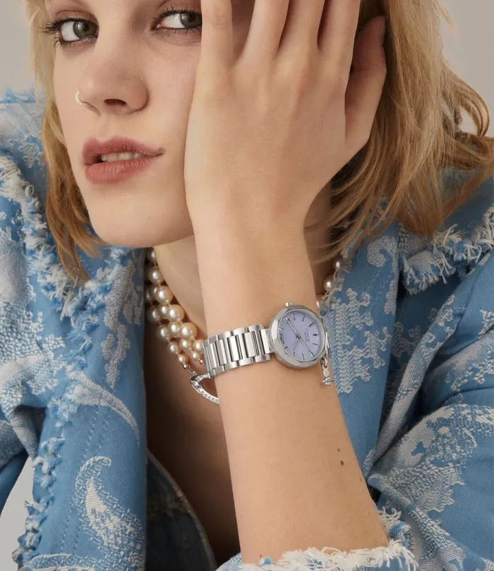 WomenMen Poplar Watch Bluesilver Vivienne Westwood Watches WomenMen Poplar Watch Bluesilver Vivienne Westwood Watches