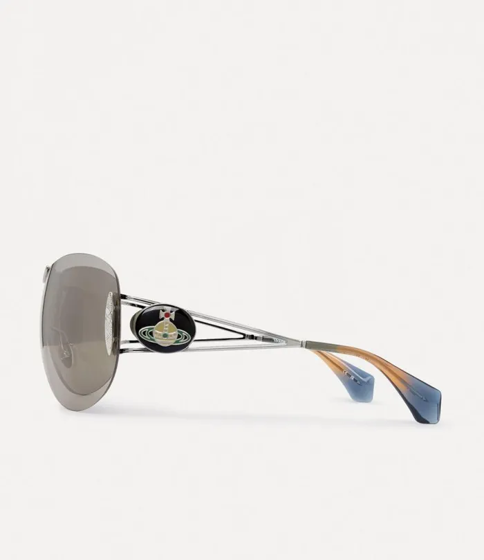 WomenMen Tina Sunglasses Silver Vivienne Westwood Sunglasses WomenMen Tina Sunglasses Silver Vivienne Westwood Sunglasses