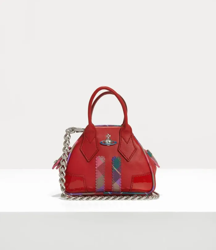 Women Mini Yasmine Chain Bag Red Vivienne Westwood Handbags Women Mini Yasmine Chain Bag Red Vivienne Westwood Handbags