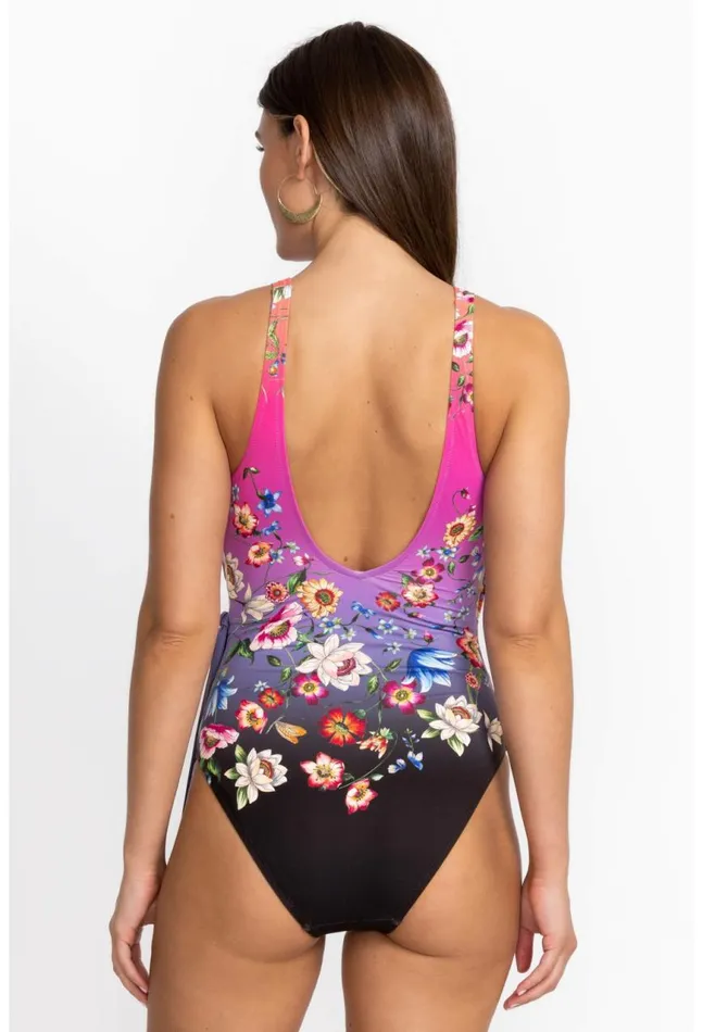 Women Ombre Garden Wrap One Piece Ombre Garden Johnny Was OnePieces