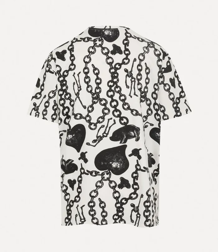 Women Oversized Tshirt Heartchain Vivienne Westwood Tops And Shirts Women Oversized Tshirt Heartchain Vivienne Westwood Tops And Shirts