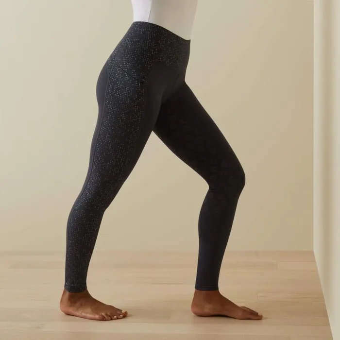 Women Pants and Shorts Ariat Eos Lumina Full Seat Tight Ebony