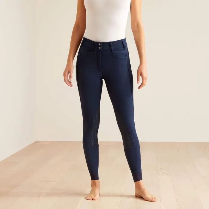 Women Pants and Shorts Ariat Prelude 20 Knee Patch Breech Navy Eclipse