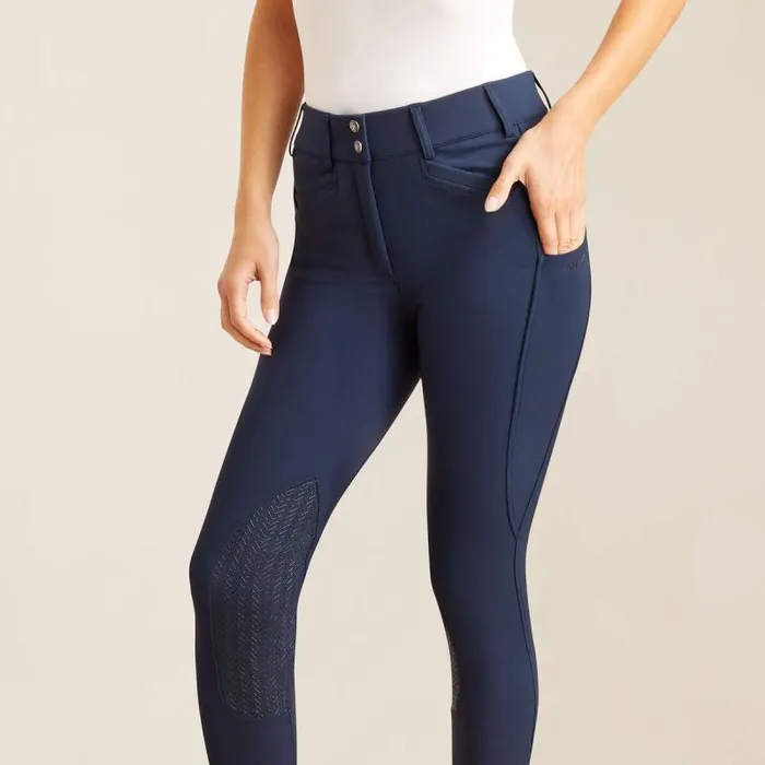 Women Pants and Shorts Ariat Prelude 20 Knee Patch Breech Navy Eclipse Women Pants and Shorts Ariat Prelude 20 Knee Patch Breech Navy Eclipse