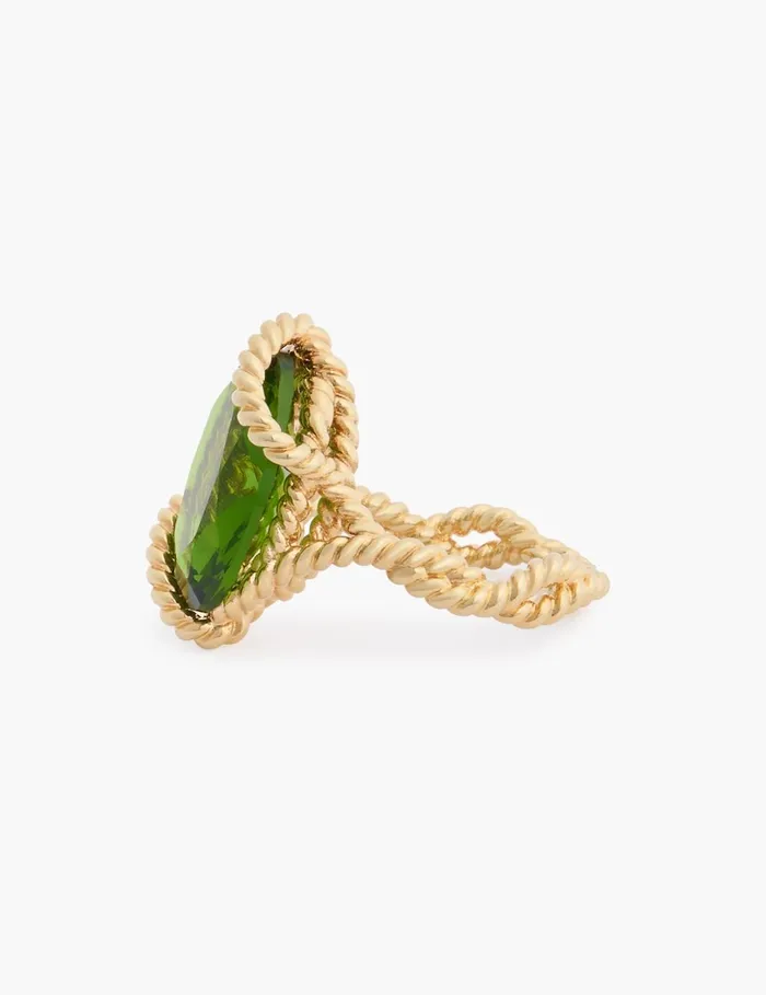 Women Rings Zimmermann Bloom Oval Ring Goldemerald