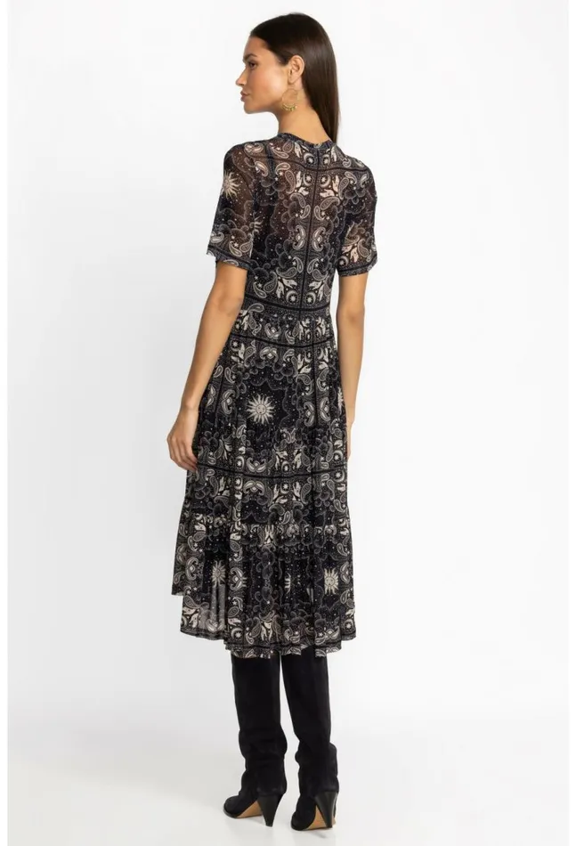 Women Runa Mesh Tiered Dress Runa Johnny Was Dresses