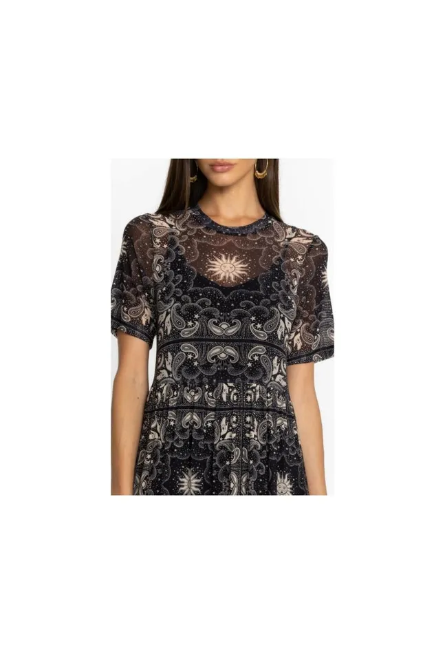 Women Runa Mesh Tiered Dress Runa Johnny Was Dresses