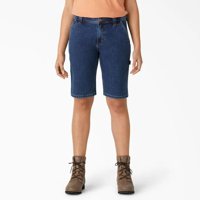 Womens Relaxed Fit Carpenter Shorts 11034 Stonewashed Dark Blue Stonewashed Dark Blue dsw Women Dickies Cargo Womens Relaxed Fit Carpenter Shorts 11034 Stonewashed Dark Blue Stonewashed Dark Blue dsw Women Dickies Cargo