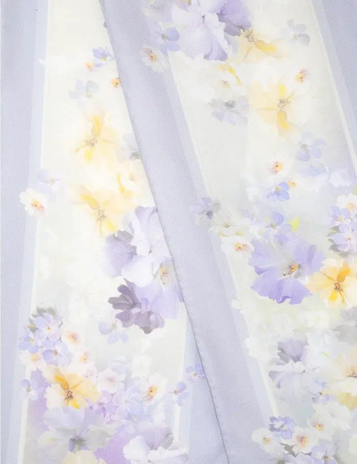 Women Scarves Zimmermann Printed Silk Neckscarf Leila Floral