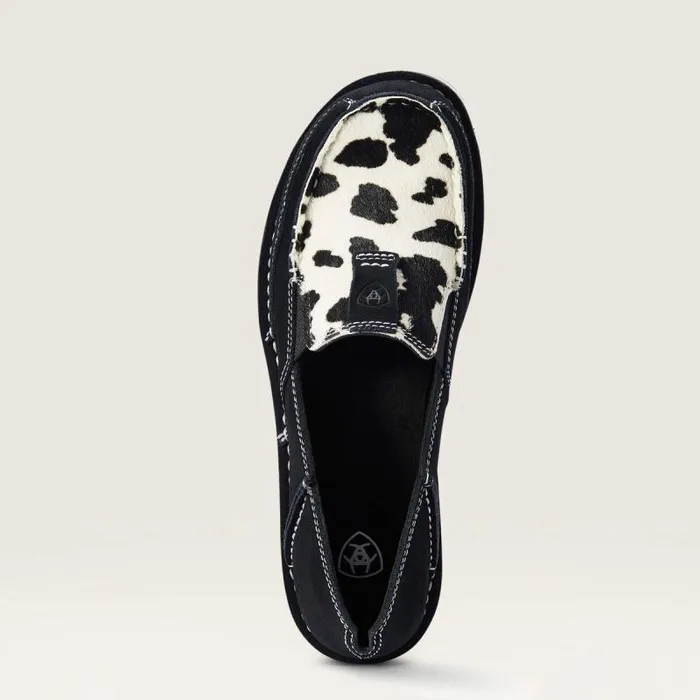 Women Shoes and Sneakers Ariat Cruiser Black Suede Black And White Hair On Women Shoes and Sneakers Ariat Cruiser Black Suede Black And White Hair On