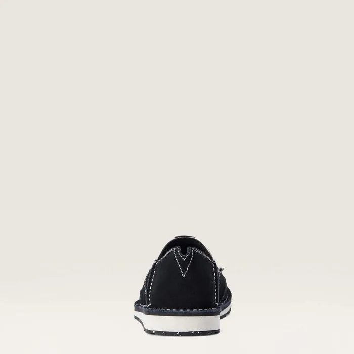 Women Shoes and Sneakers Ariat Cruiser Black Suede Black And White Hair On Women Shoes and Sneakers Ariat Cruiser Black Suede Black And White Hair On
