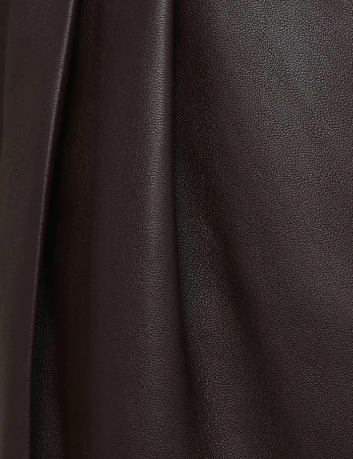 Women Shorts and Pants Zimmermann Illustration Leather Pant Mahogany