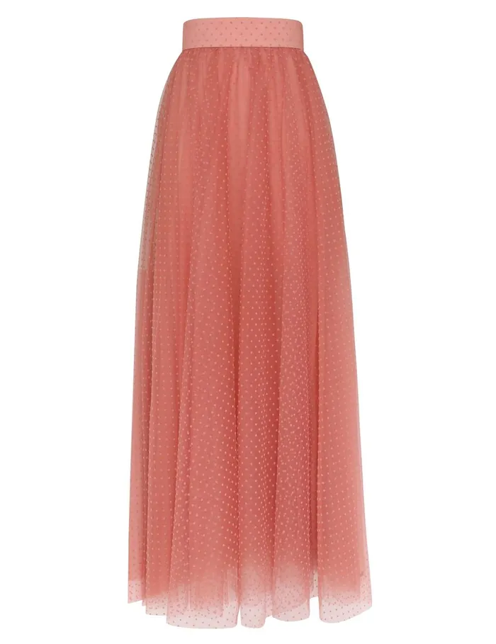 Women Skirts Zimmermann Tulle Skirt Blush
