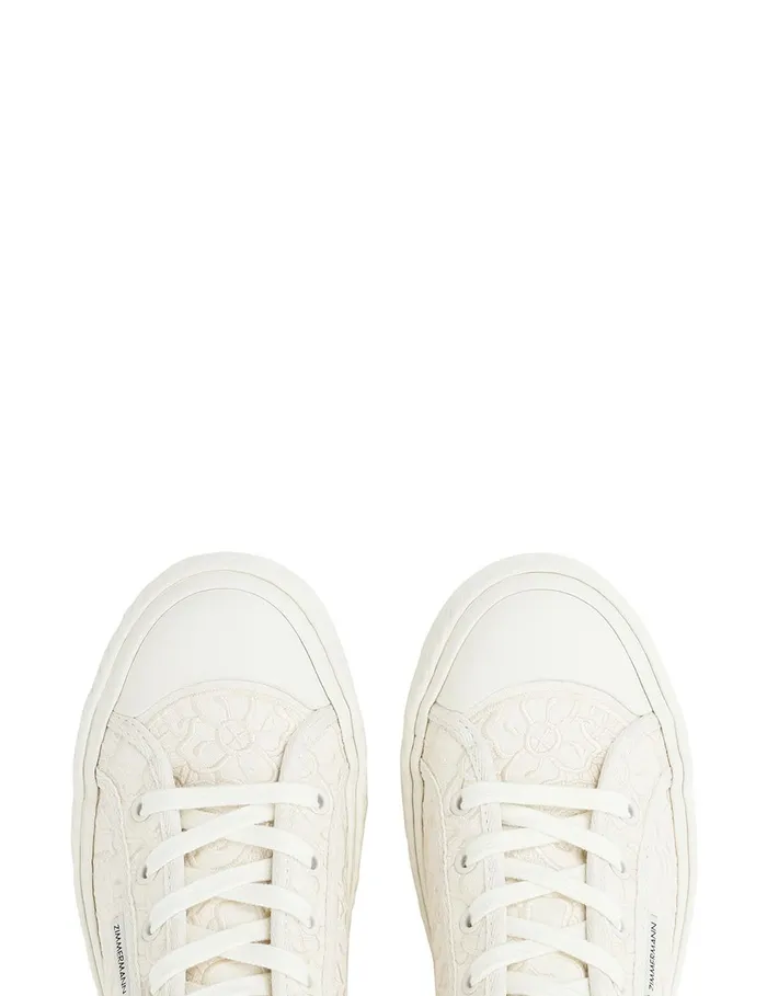Women Sneakers Zimmermann Twist Low Sneaker Macadamia