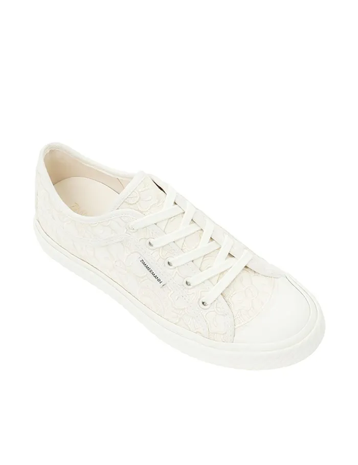 Women Sneakers Zimmermann Twist Low Sneaker Macadamia