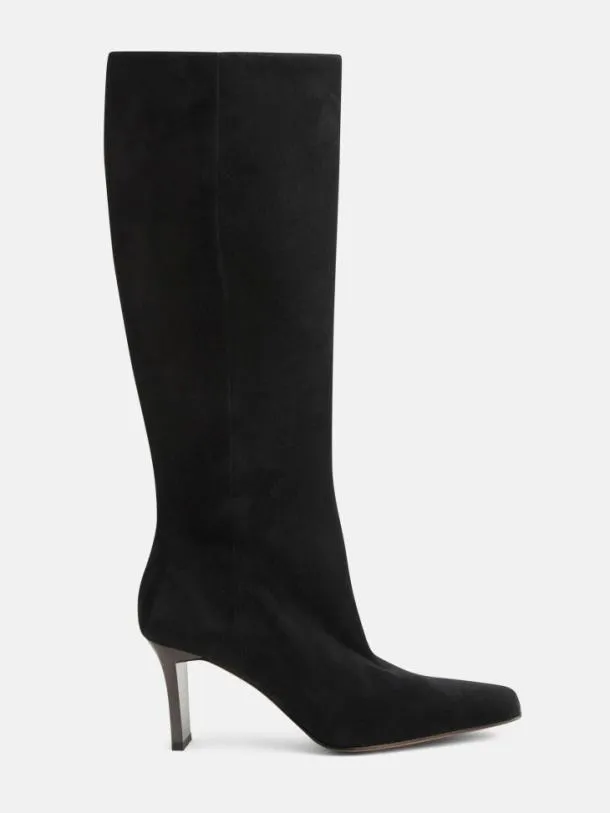 Women STEPHY Suede Black Clergerie Boots and High Boots