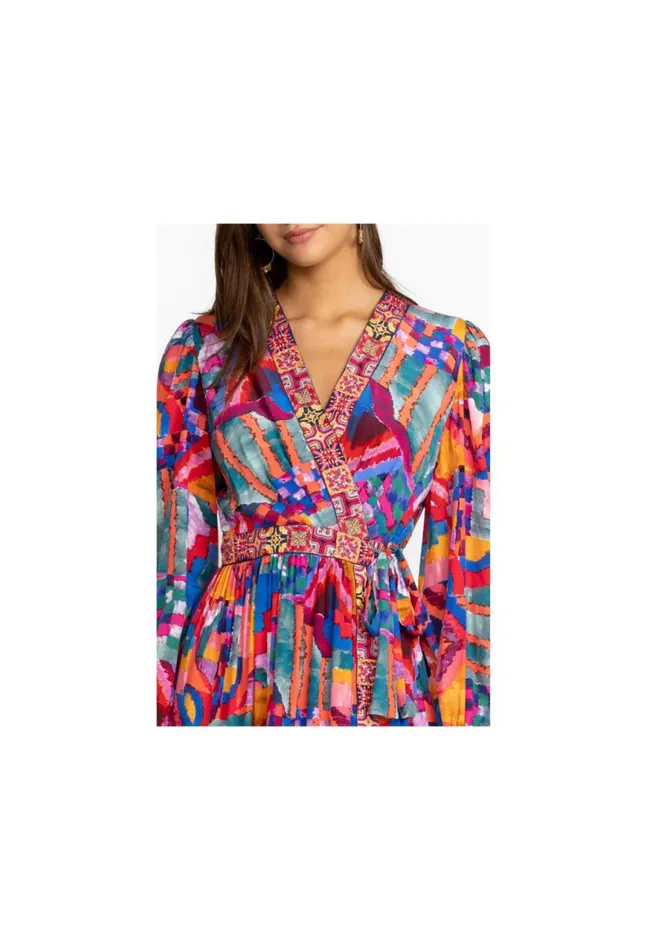 Women Summer Daydream Silk Mini Dress Summer Daydream Johnny Was Dresses