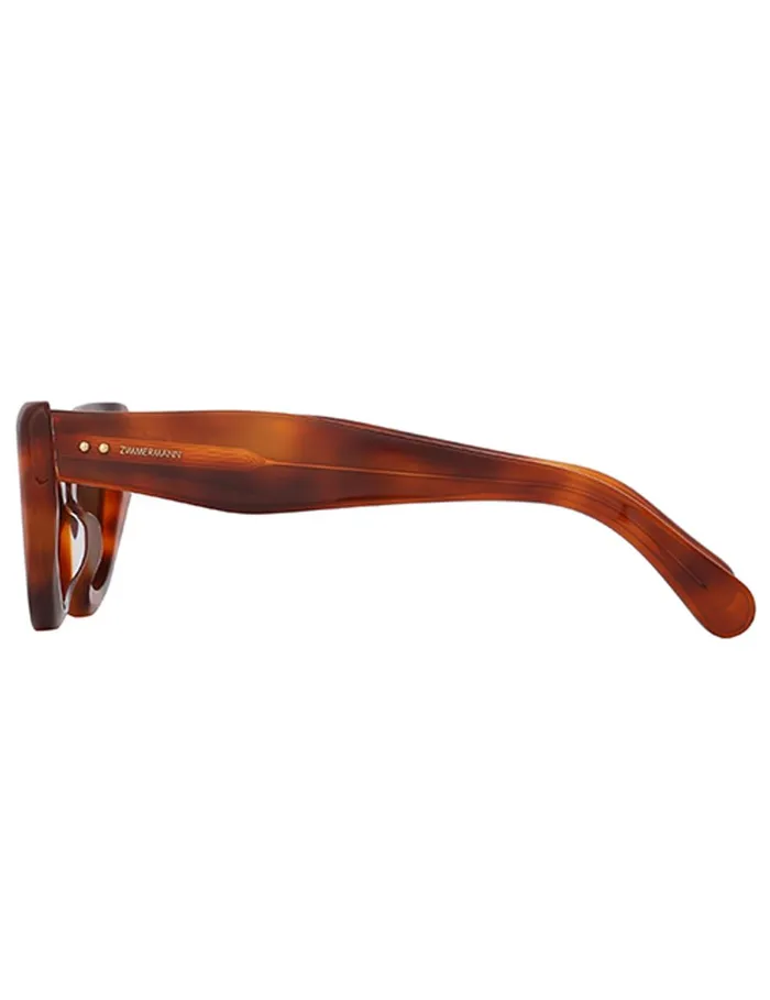 Women Sunglasses Zimmermann Jay Cat Eye Havana