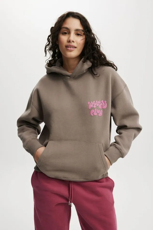 Women Sweats and Hoodies Cotton On Plush Premium Graphic Hoodie Desert Greybhwc Wellness Club Cherry Dream Women Sweats and Hoodies Cotton On Plush Premium Graphic Hoodie Desert Greybhwc Wellness Club Cherry Dream