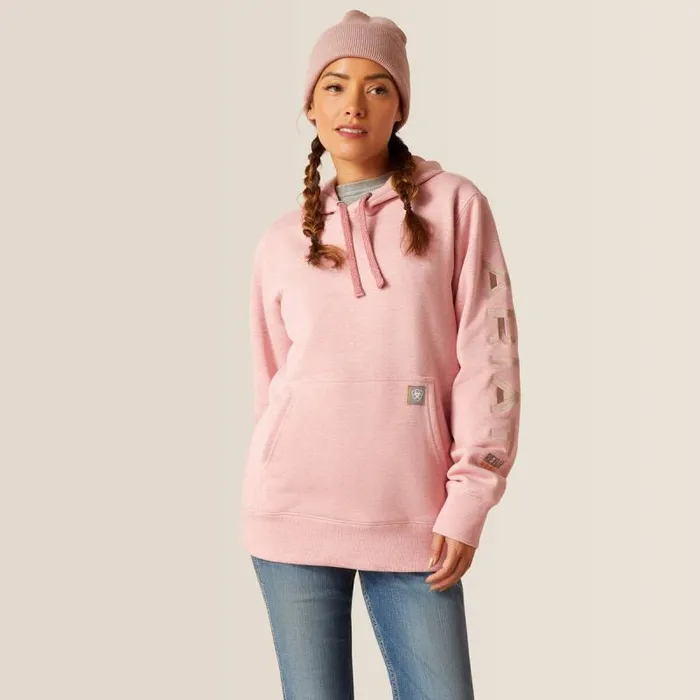 Women Sweatshirts and Hoodies Ariat Rebar Graphic Hoodie Mauveglow Heatherantler Women Sweatshirts and Hoodies Ariat Rebar Graphic Hoodie Mauveglow Heatherantler