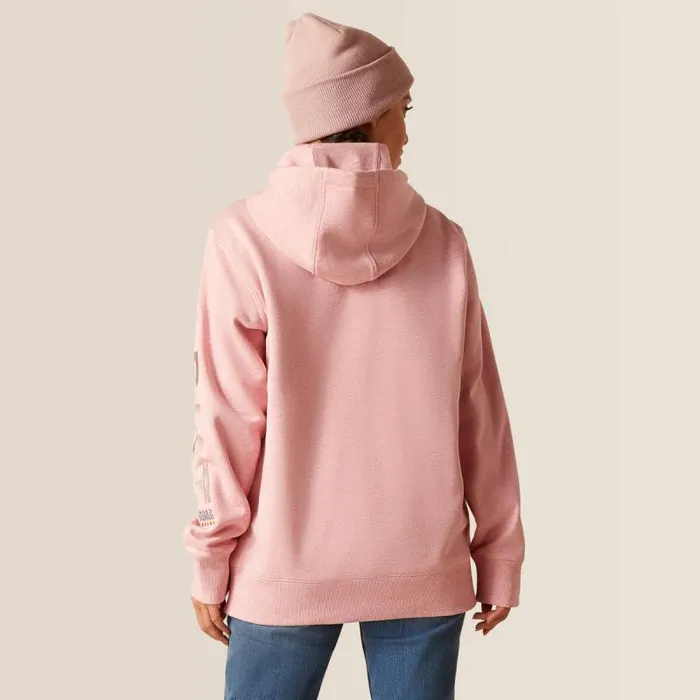 Women Sweatshirts and Hoodies Ariat Rebar Graphic Hoodie Mauveglow Heatherantler Women Sweatshirts and Hoodies Ariat Rebar Graphic Hoodie Mauveglow Heatherantler