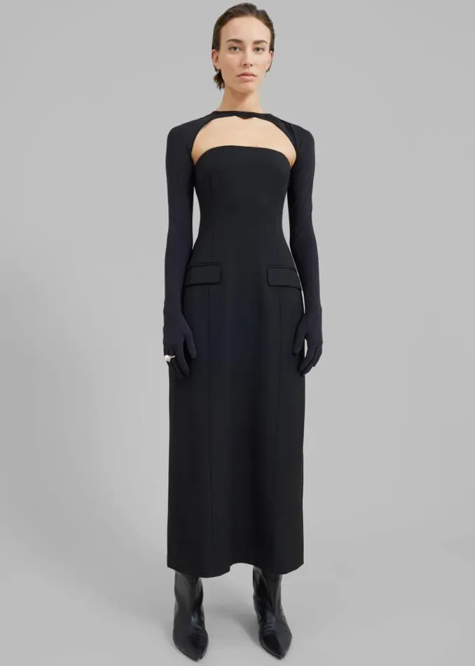Women The Frankie Shop Beaufille Callie Dress 8211 Black Black
