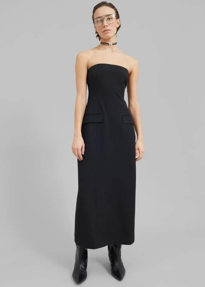 Women The Frankie Shop Beaufille Callie Dress 8211 Black Black