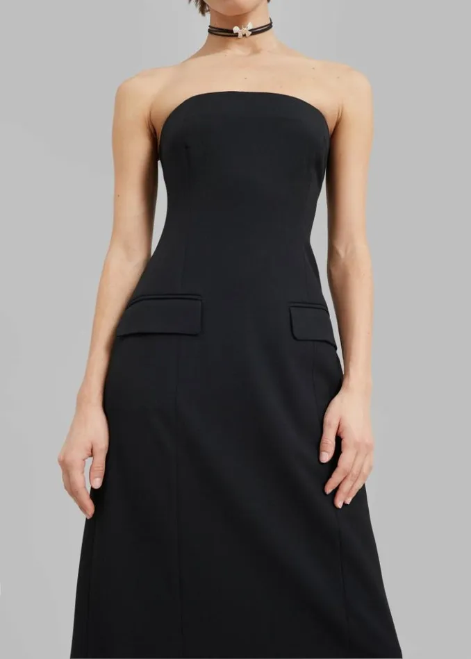 Women The Frankie Shop Beaufille Callie Dress 8211 Black Black
